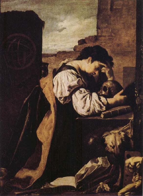 Domenico Fetti Melancholy Spain oil painting art